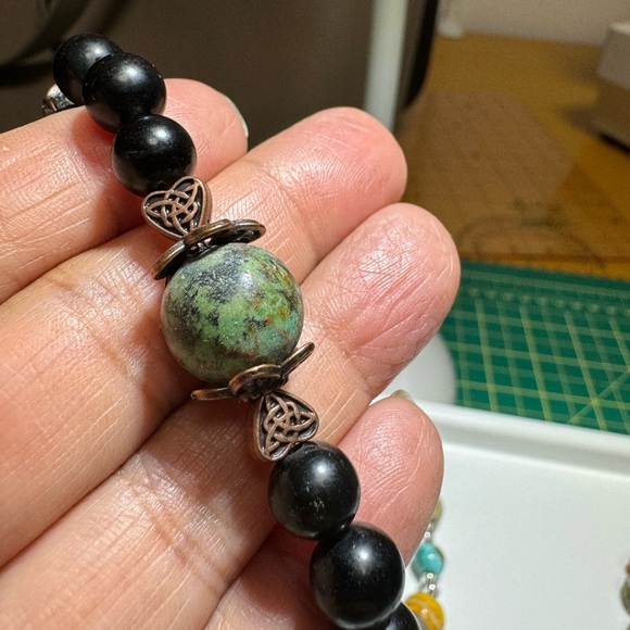 Homemade by Me. Gemstone bracelets - Picture 2 of 4